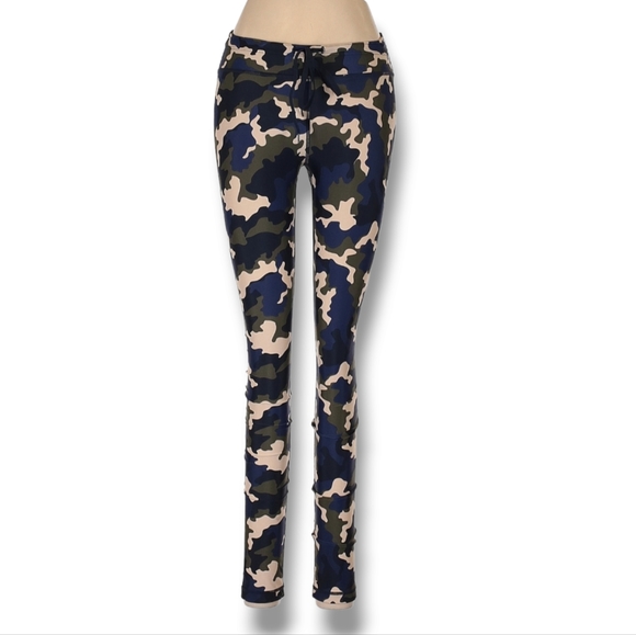 The Upside Heritage Camo Midi Pant Size 6 Athletic Leggings Drawstring Waist - Picture 4 of 10